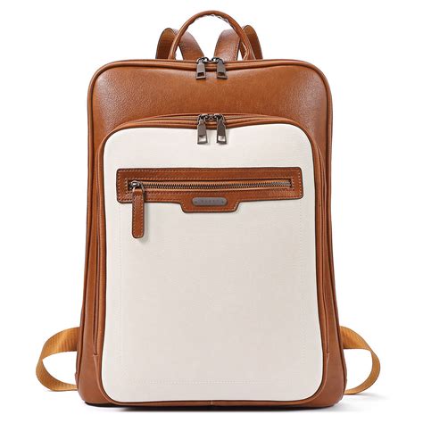 Koch Leather Laptop Backpack For Women With 156 Laptop Compartment Cluci