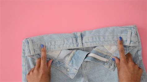 Quick Life Hack How To Resize Your Jeans Waist Mystylediaryy Diy