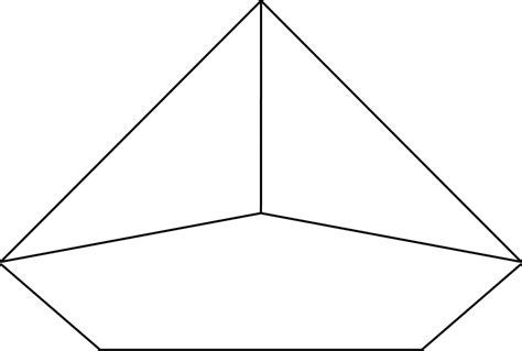 Pentagonal Pyramid Pentagonal Pyramid Clipart Etc Most Of Them