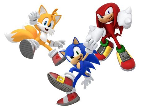 Sonic Tails And Knuckles Team Sonic By Banjo Deviantart Com On