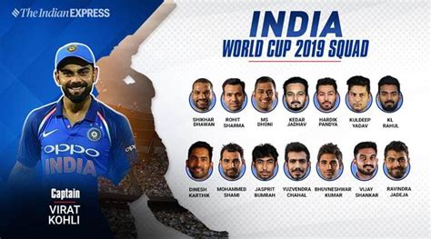Cricket World Cup 2019 Teams List Squad Players List Captain
