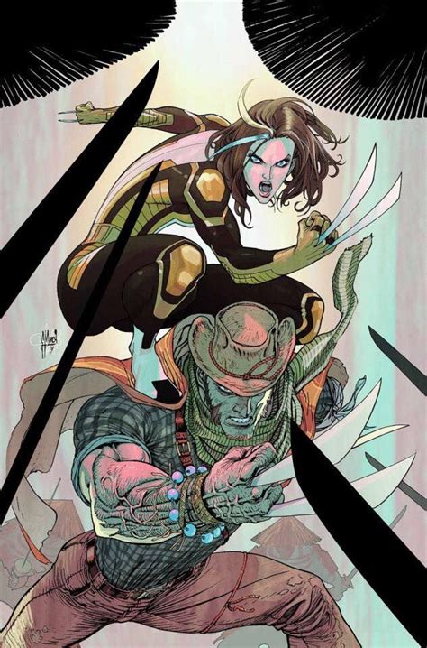 X 23 And Daken By Guillem March Wolverine Marvel Marvel Comics Comic Art