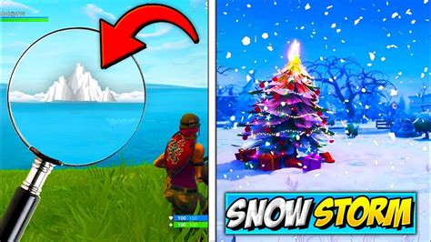 Snow Map Coming To Fortnite Confirmed Snow Storm Event Season 7