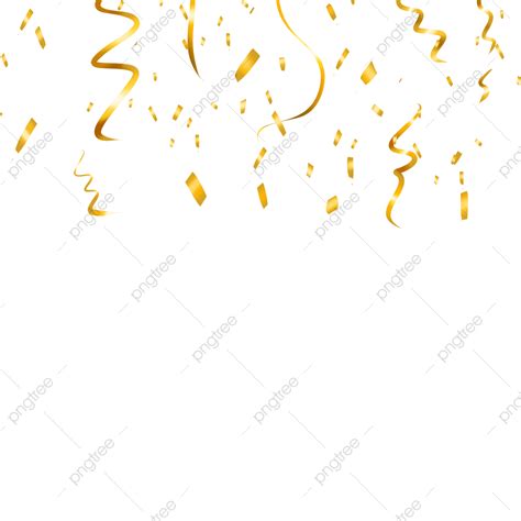 Gold Glitter Confetti Hd Transparent Confetti Glitter Sequins Gold