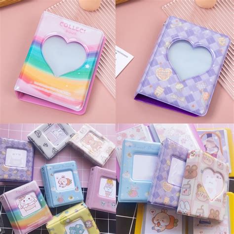 3 Inch Hollow Heart Photo Album Lovely Cards Holder For Kpop Idol Photocard Collection Book