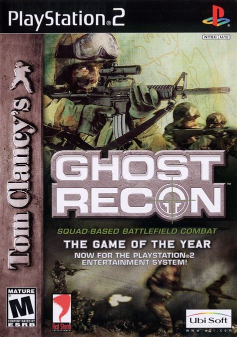 Tom Clancys Ghost Recon 2002 Playstation 2 Box Cover Art Mobygames