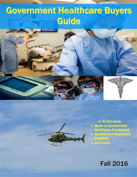 Government Healthcare Buyers Guide by Federal Buyers Guide, inc. - Issuu