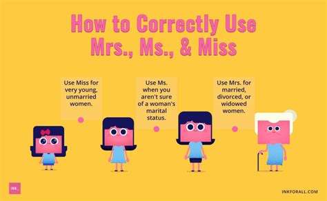 is it mrs or ms or miss how to address women with respect ink blog