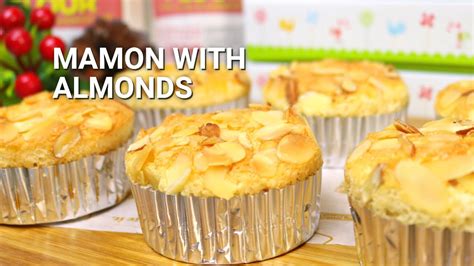 Easy Mamon With Almonds How To Bake Mamon Mamon Recipe Youtube
