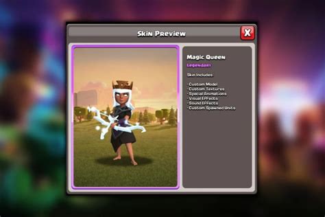 Clash Of Clans Archer Queen Skins Complete List Of Skins With Details