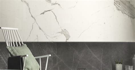 Bianco Calacatta Marmi Classici Marble Effect Floor And Wall Coverings