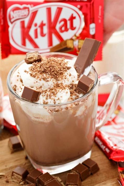 Kit kat unveils mint dark chocolate as the first new permanent flavor in nearly a decade. Homemade Kit Kat Hot Chocolate | Recipe | Hot cocoa recipe ...
