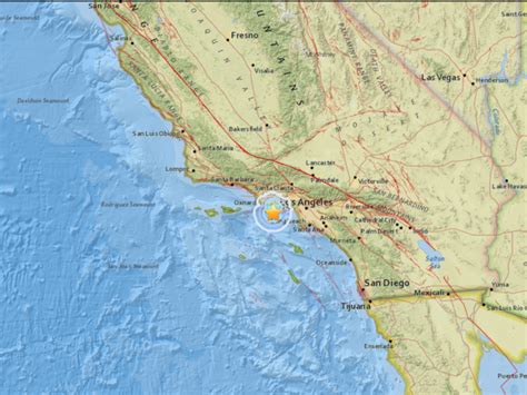 Los angeles has been hit by a 4.0 magnitude earthquake. Magnitude-3.3 Earthquake Strikes Near Los Angeles