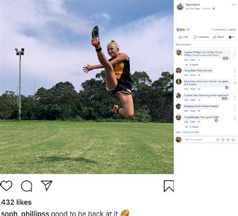 South Coast AFL Player Nails Iconic Tayla Harris Kick In Social Media
