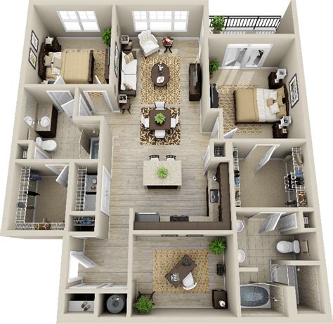 Pin by Luckouš on sims house layout (With images) | Apartment floor plans, Apartment layout, 3d ...