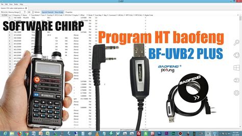 Cara Program Ht Baofeng Bf Uvb2 Plus Dengan Software Chirp Baofeng