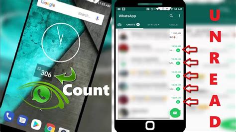 Count Whatsapp Unread Messages Without App In Android Youtube