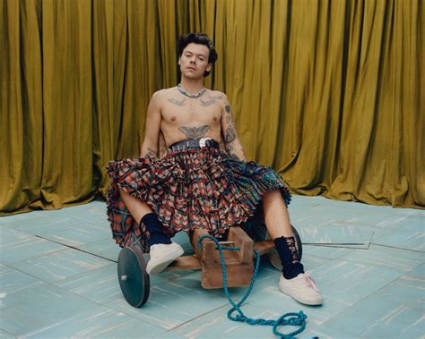 harry styles for vogue r harrystyles