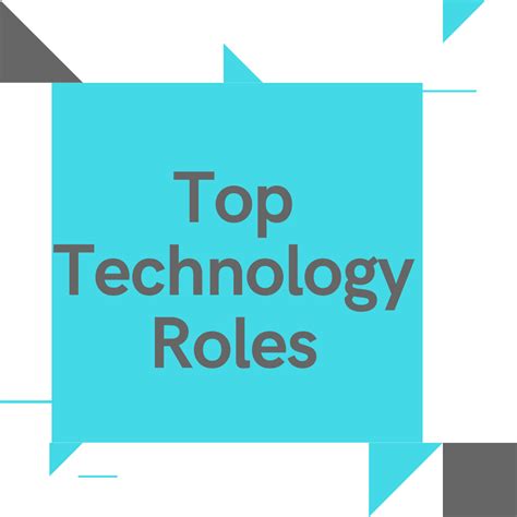 10 Most Sought After Technology Roles