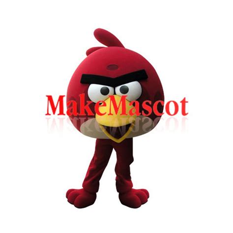 Mascot Of Red And Yellow Bird Of The Game Angry Birds Mascot Costume | Mascot costumes, Mascot ...