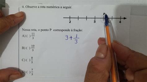 Observe A Reta Numérica A Seguir