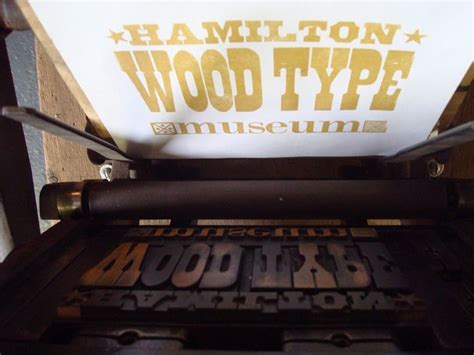 Hamilton Wood Type Museum In Two Rivers Wi Super Amazing Place