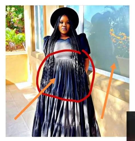 Gugu Gumede Known As Mamlambo On Uzalo Shared A Picture Of Her Pregnancy Check It Out Opera News