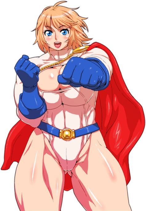 Nezunezu Power Girl Dc Comics Superman Series 1girl Belt Blonde