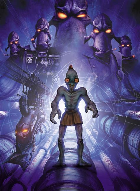 Oddworld Abes Exoddus Poster Graffiti Cartoons Game Art Video