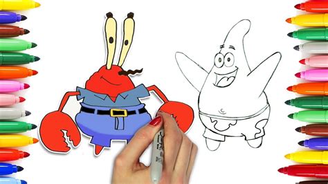 Easy Cartoon Characters To Draw Spongebob