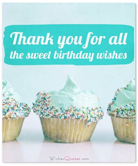 Birthday Thank You Messages The Complete Guide