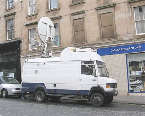 Outside Broadcast Unit Round The Corner From The Abc Where Flickr