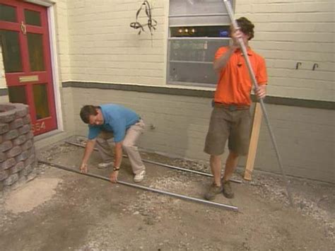 How To Install Concrete Pavers How Tos Diy