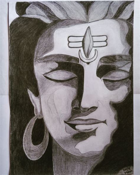 The Best 23 Simple Easy Shiva Drawing Classicquotearea