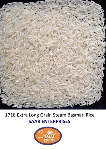 1718 Steam Basmati Rice At Best Price In New Delhi By Saar Enterprises