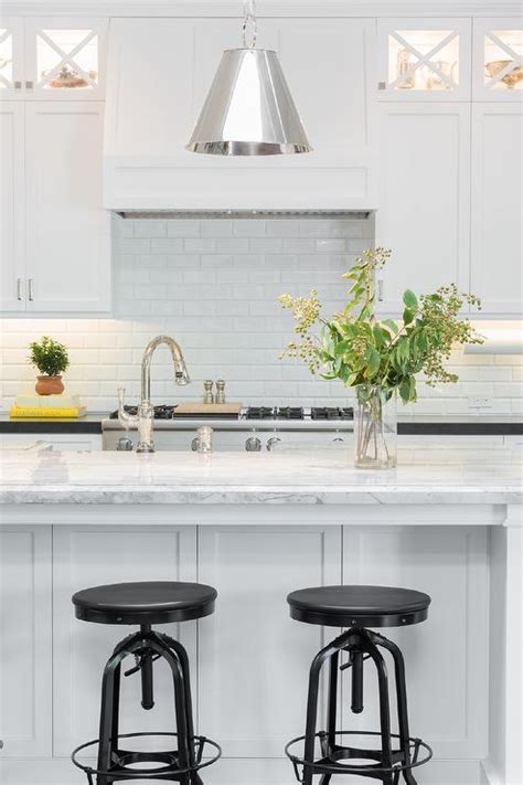 Super White Quartzite Countertop - Transitional - Kitchen