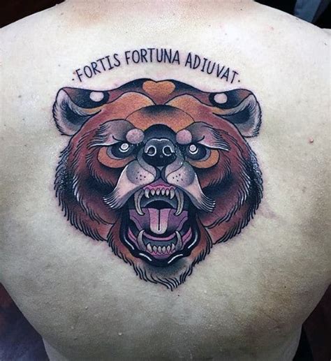 Top bear tattoo designs to ink yourself with. 30 Neo Traditional Bear Tattoo Ideas For Men - Animal Designs