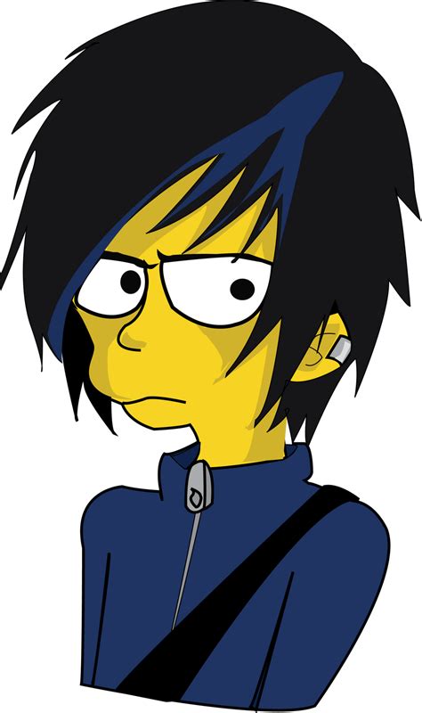 Emo Simpson By Tsuzukiyukix3 On Deviantart