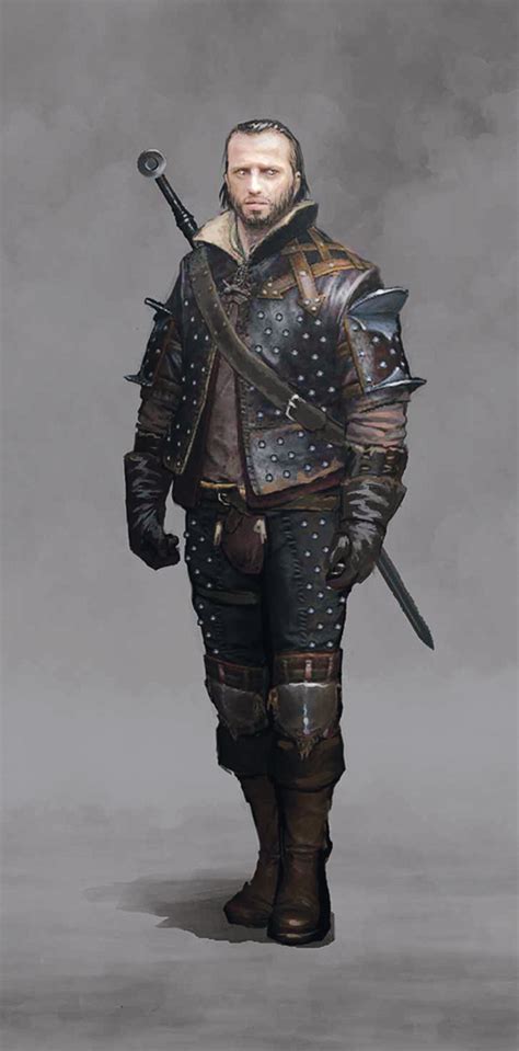 Latest Studded Leather Armor Concept Art Characters