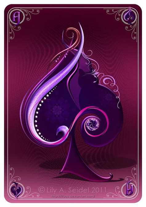 Ace Of Spades Card By Lilyas On Deviantart