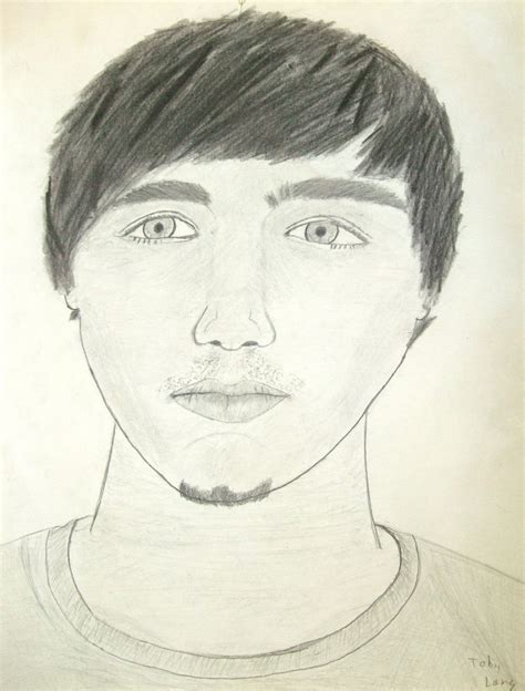 Highschoolart Self Portrait Drawing High School Art