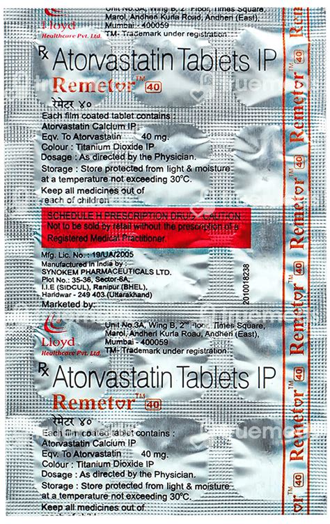 Remetor 40 Mg Tablet 15 Uses Side Effects Dosage Price Truemeds