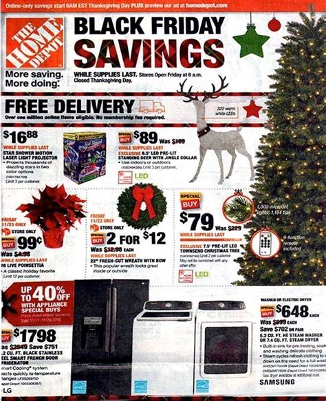 What Stores Have Black Friday Sales All Day - Home Depot Black Friday Ad 2019 | Deals, Store Hours & Ad Scans