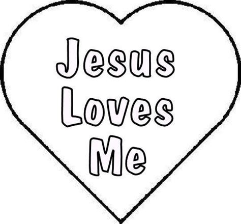 Jesus loves me coloring pages. Card Making | Jesus coloring pages, Sunday school coloring ...