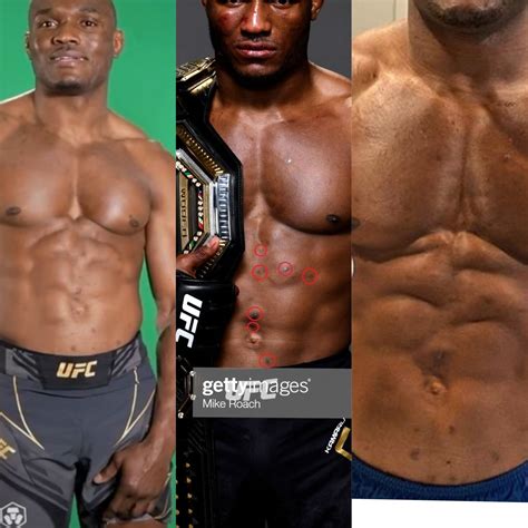 Usmans Stomach Bumps Marks Change Every Time He Fights Left Is Most