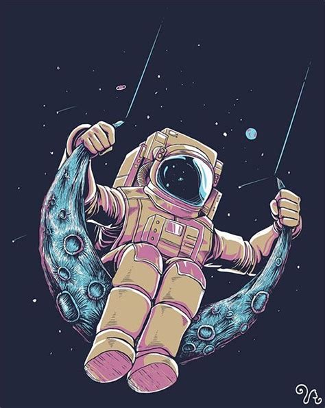 Pin By Teegan Ray On Astronaut Art Space Illustration Art Inspiration