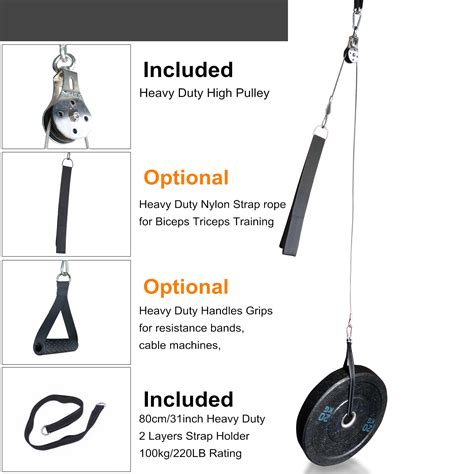 We did not find results for: Fitness DIY Pulley Cable Machine Attachment System Arm ...