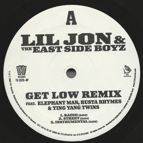 Lil Jon And The East Side Boyz Get Low Remix Get Low Merengue Mix