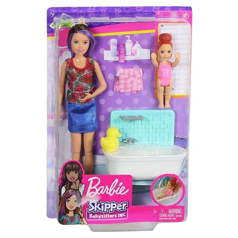 Barbie Opiekunka Zestaw Lalki Fhy97 Mattel W Sklepie Taniaksiazkapl
