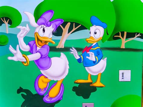 Donald Duck And Daisy Duck Mickey Mouse Clubhouse Cardboard Cutout